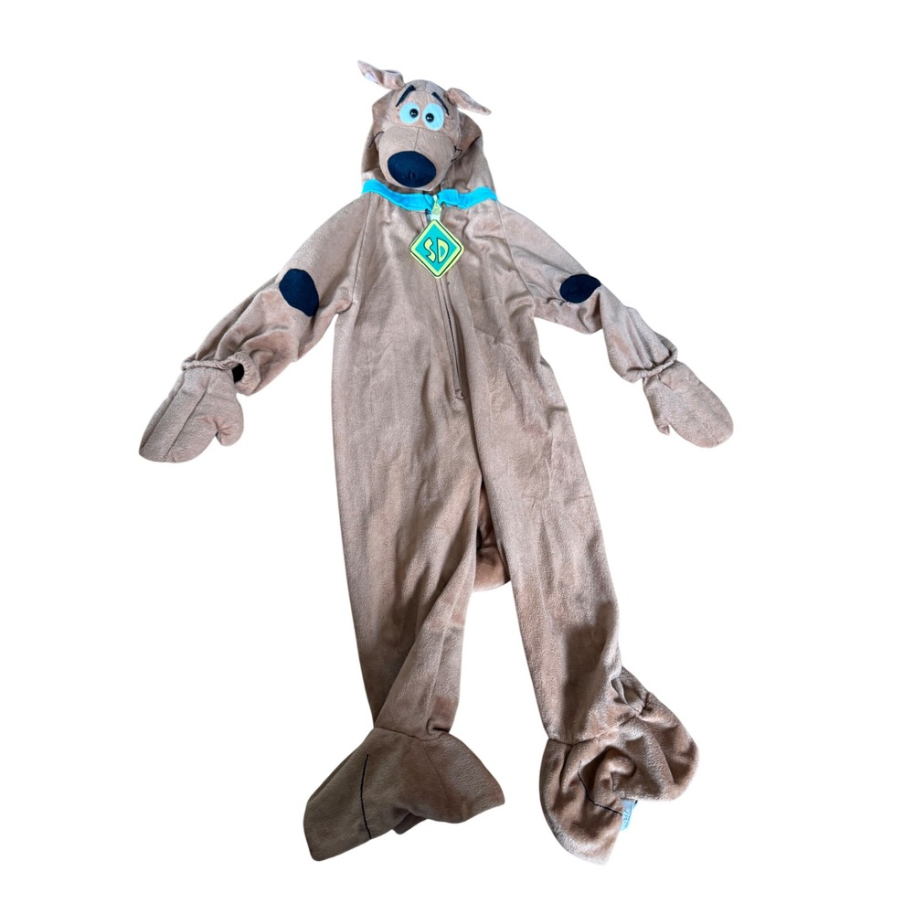 Rubies Scooby-Doo Toddler Costume Plush Full Body Jumpsuit Brown Hooded